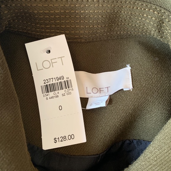 NWT Loft Military Jacket - Picture 6 of 7